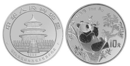  熊猫银币价格